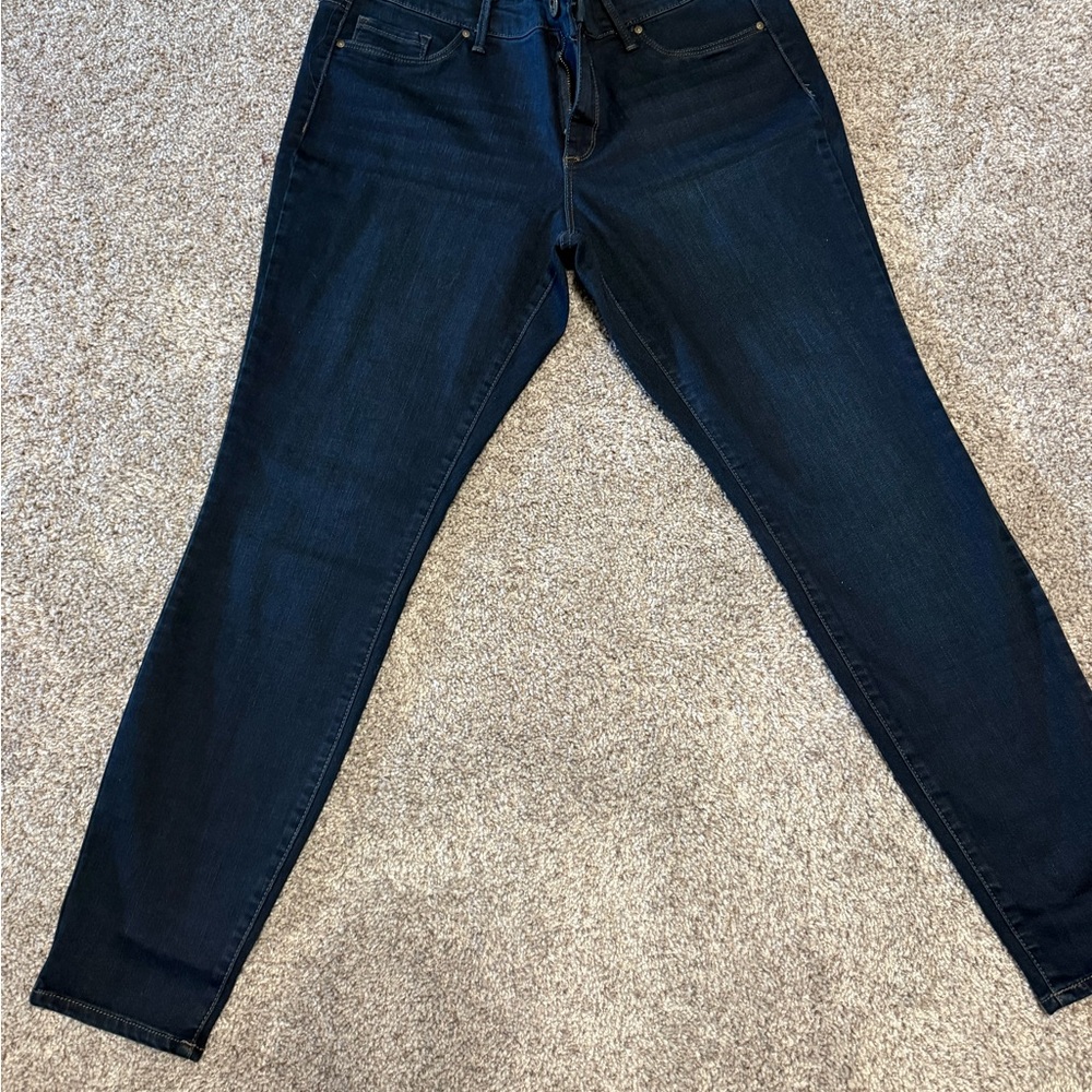 Jessica Simpson Women's Deep Blue Skinny Jeans